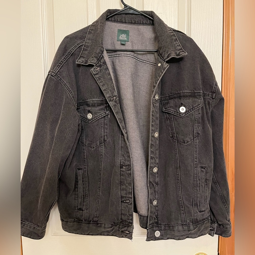 Denim Trucker Jacket- Wild Fable